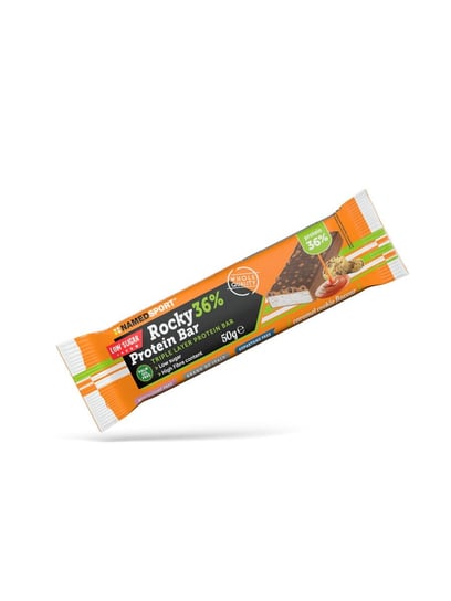 Namedsport Rocky 36 % Protein Bar Baton wysokobiałkowy o smaku ciastka karmelowego 50 g Namedsport