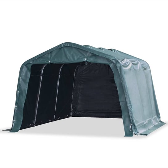 Namiot dla bydła, PVC 550 g m², 3,3 x 4,8 m, ciemnozielony vidaXL