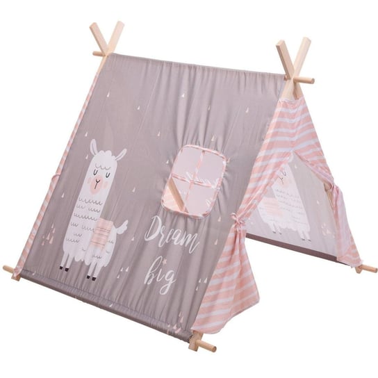 Namiot dla dzieci LAMA, 101x106x106 cm, różowy Home Styling Collection