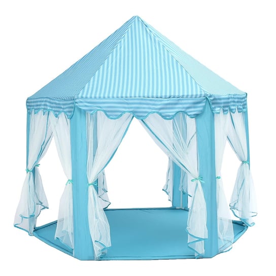 Namiot Dla Dzieci Pałac Domek Zamek Do Domu Ogrodu Niebieski Zolta