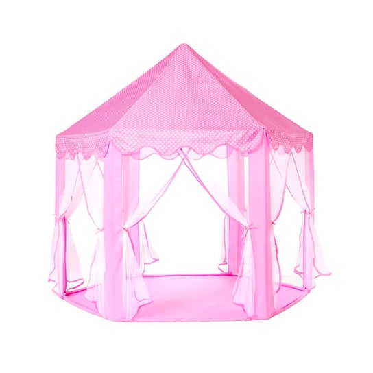 Namiot Dla Dzieci Pałac Domek Zamek Do Domu Ogrodu Różowy Zolta