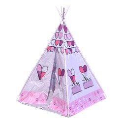 Namiot Dla Dzieci Typu Wigwam Różowe Serce  Do Domu I Ogrodu Inna marka
