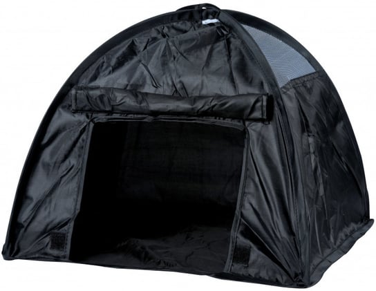 namiot dla kotów 36 x 36 cm poliester czarny TWM