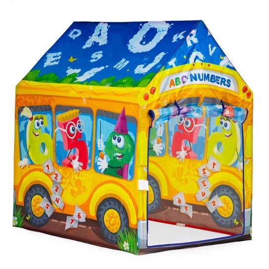 Namiot domek kolorowy Autobus namiocik plac zabaw dla dzieci IPLAY IPlay