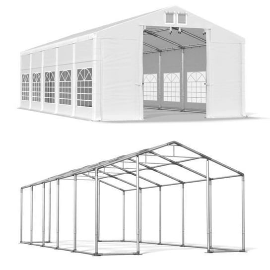 Namiot Imprezowy Całoroczny 5x10 Biały WINTER ISD Das Company