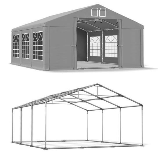 Namiot Imprezowy Letni 4x6 Szary SUMMER PLUS ISD Das Company