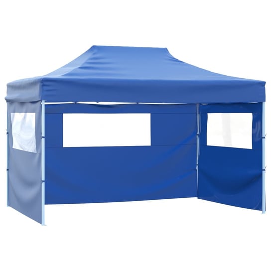 Namiot imprezowy rozkładany VIDAXL, niebieski, 3x4,5 m vidaXL