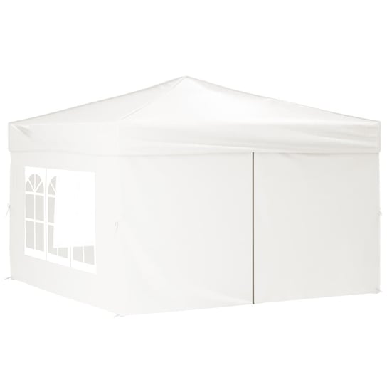Namiot imprezowy w kolorze białym ze ściankami, składany, 3x3 m Shumee