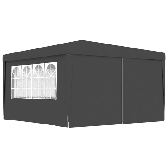 Namiot imprezowy ze ściankami VIDAXL, antracytowy, 90 g/m², 4x4 m vidaXL