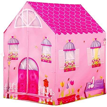 Namiot Namiocik Domek Różowy Dla Dziewczynki Import