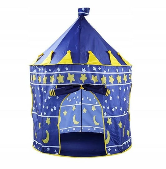 Namiot Niebieski dla dzieci zamek, pałac 135x105 cm- 3 lata + 7&7