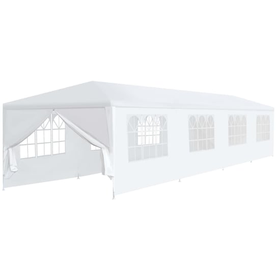 Namiot ogrodowy 12x3x2,55m, biały / AAALOE Inna marka