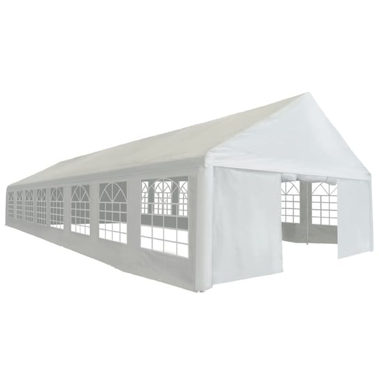 Namiot ogrodowy 16x6x3,6m, biały, wodoodporny Inna marka