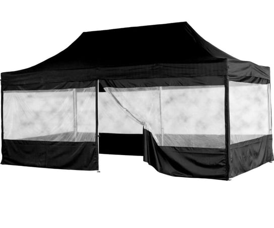 Namiot ogrodowy 3 x 6 INSTENT - system nożycowy  - kolor czarny INSTENT