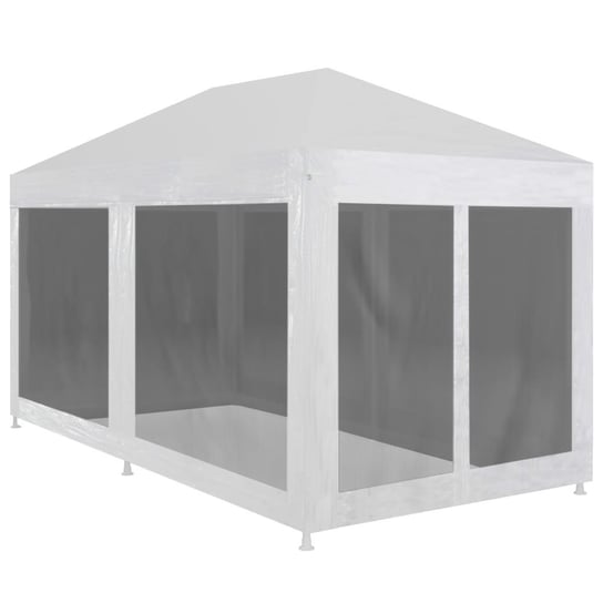 Namiot ogrodowy imprezowy ze ściankami vidaXL, czarny, 3x6 m vidaXL