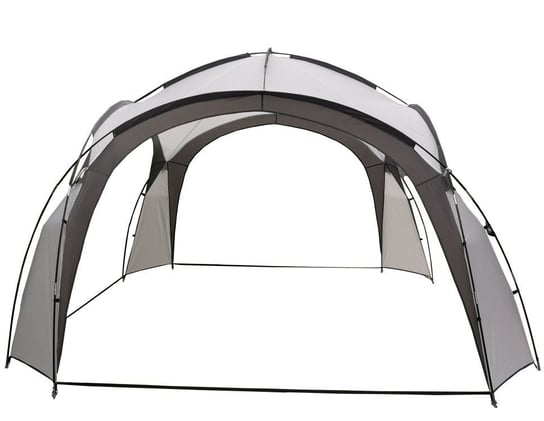 Namiot ogrodowy z torbą GOODHOME, szaro-czarny, 350x350 cm ModernHome