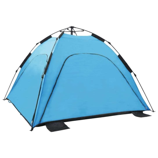 Namiot plażowy typu pop-up, 220x220x160 cm, niebieski vidaXL