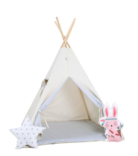 Namiot tipi dla dzieci, bawełna, okienko, królik, kłapouchy Sówka Design