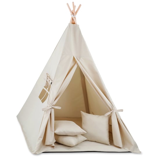 Namiot Tipi dla dzieci do zabawy - indiański namiot do pokoju dziecięcego na zewnątrz i wewnątrz Amazinggirl