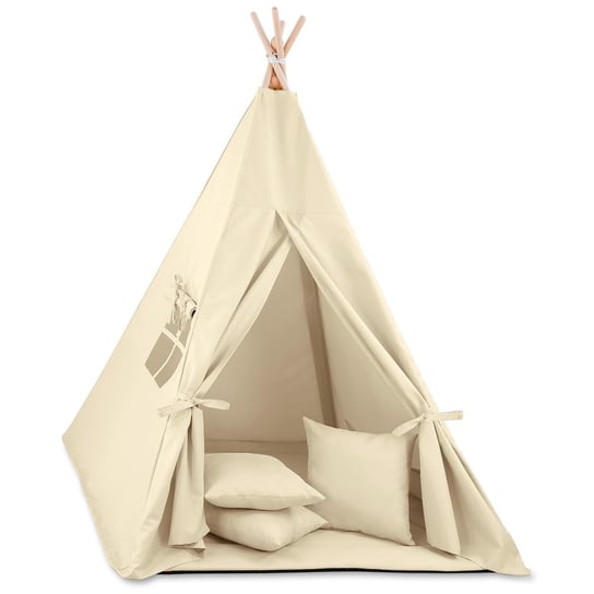 Namiot Tipi dla dzieci do zabawy - indiański namiot do pokoju dziecięcego na zewnątrz i wewnątrz Totsy Baby