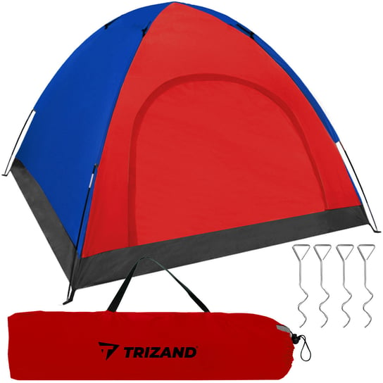 Namiot Turystyczny 4 Osobowy Moskitiera na Camping TRIZAND Trizand