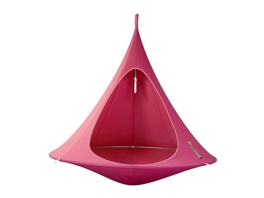 Namiot wiszący jednoosobowy CACOON Fuchsia, różowy, 150x150 cm Cacoon