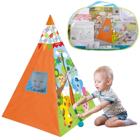 Namiot Zabawkowy Tipi Wigwam Dla Dzieci Ogród Inna marka