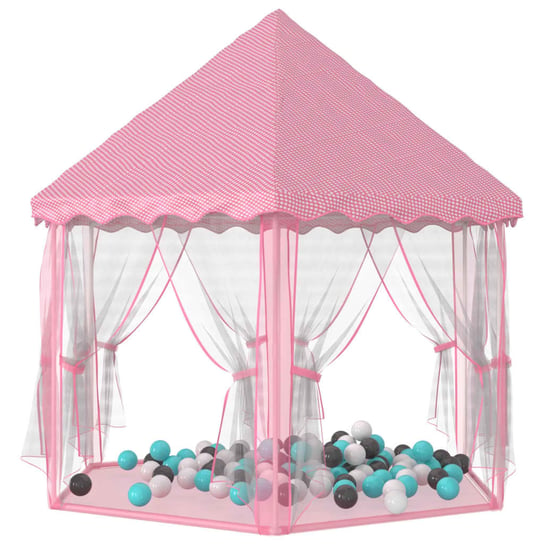 Namiot zabawowy Radość dla dzieci 133x140cm, różow Zakito