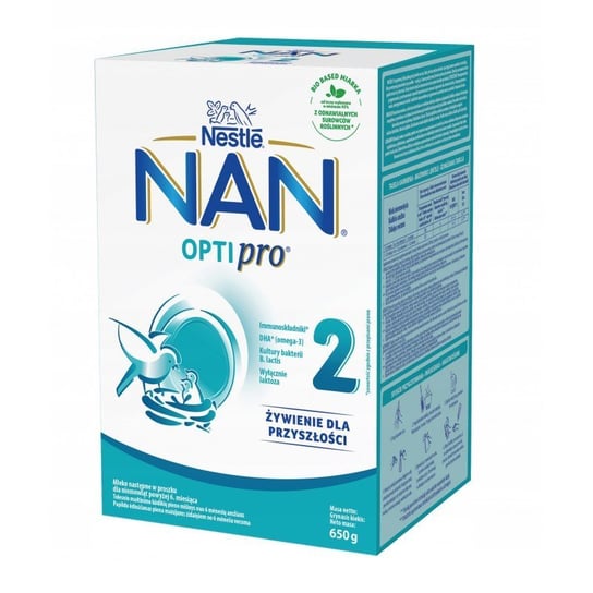 Nan Optipro 2 dla zdrowych niemowląt powyżej 6. miesiąca życia, 2x325G Nestle