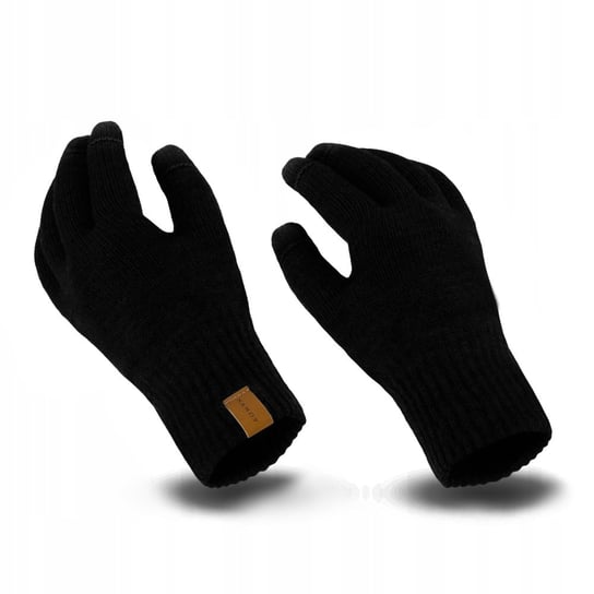 NANDY rękawiczki męskie dotykowe czarne, 16180-CZARNY NANDY