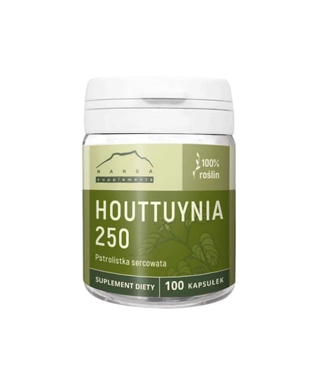 Nanga, Houttuynia  Suplement diety, 100 kaps. x 250 mg Nanga