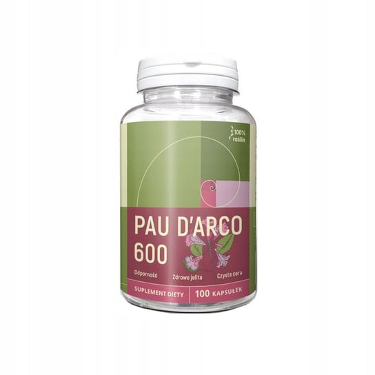 Nanga, Pau d’Arco 600 mg, 100 kapsułek Nanga