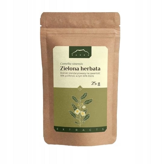 Nanga, Zielona herbata ekstrakt 96%, Suplement diety, 25g Nanga