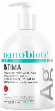 Nanobiotic, Med Plus Silver Intima, Płyn Do Higieny Intymnej, 500 Ml NANOBIOTIC