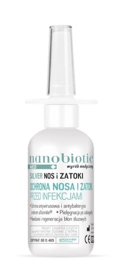 NANOBIOTIC Silver Med Nos i Zatoki ze srebrem spray  30 ml NANOBIOTIC