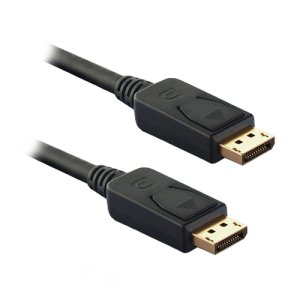 NanoCable 10.15.2302 – Kabel DisplayPort, DP/M-DP/M, męski/męski (20 pinów), czarny, 2 m Konik