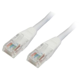 NANOCABLE 10.20.0400 - Kabel połączeniowy sieciowy RJ45 kat.6 UTP AWG24 biały Konik