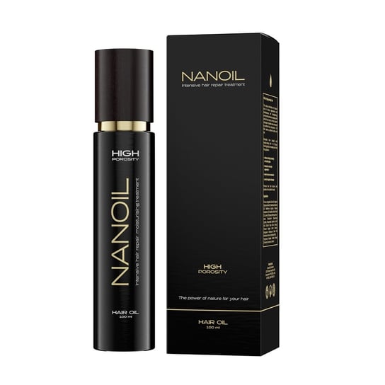 Nanoil High Porosity Olejek do włosów wysokoporowatych 100ml Nanoil