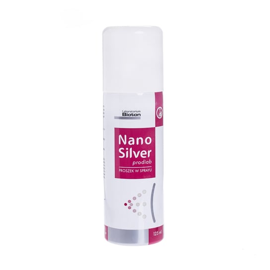 NanoSilver Prodiab, Proszek w sprayu, 125 ml NanoSilver