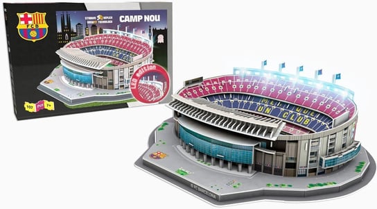 Nanostad, puzzle 3D Model stadionu Camp Nou (Barcelona), 34402 Nanostad