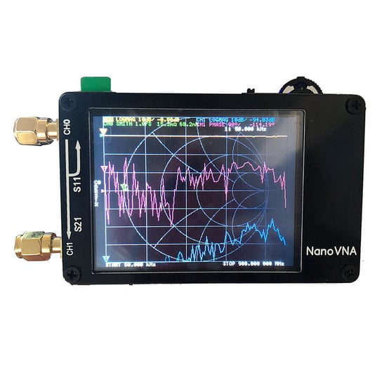 nanoVNA - analizator antenowy na pasmo 50kHz do 900 MHz HamRadioShop