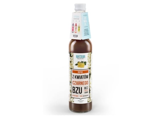 NAPAR SYROP Z KWIATÓW CZARNEGO BZU 400ml NATJUN Natjun