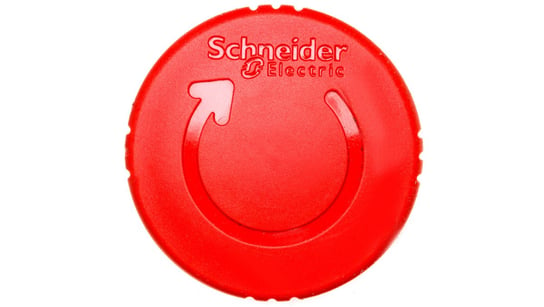 Napęd przycisku bezpieczeństwa czerwony przez obrót bez podświetlenia ZB4BS844 Schneider Electric