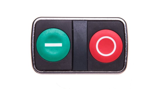 Napęd przycisku podwójny zielony/czerwony /O-I/bez podświetlenia z samopowrotem ZB4BA7341 Schneider Electric