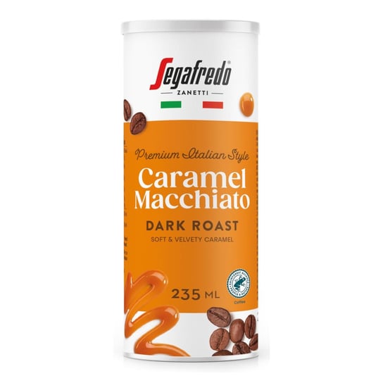 Napój Caramel Macchiato Dark Roast Ready to Drink Segafredo
