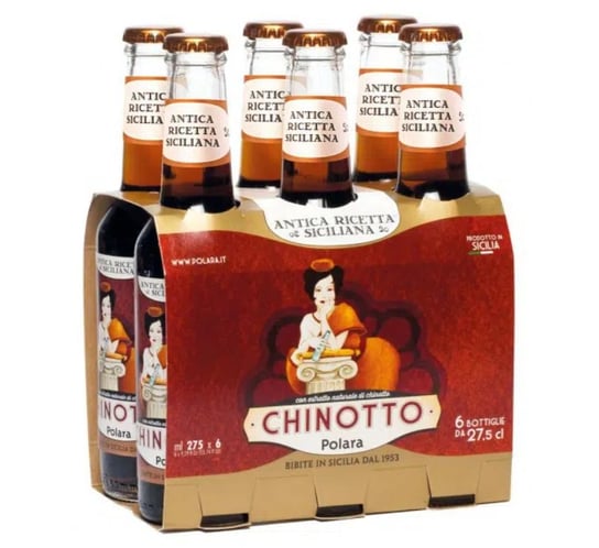 Napój gazowany CHINOTTO zestaw 6 szt napój z Sycylii mocno gazowany Inna marka