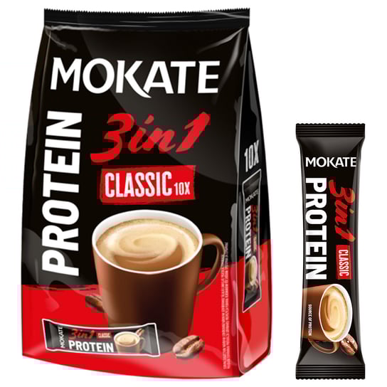 Napój Kawowy Instant Napój 3w1 3in1 Mokate Classic Protein 10szt Inna marka