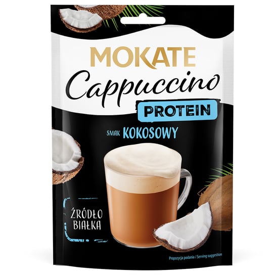 Napój Kawowy Kawa Cappuccino Kokos Protein Białko Pianka Mokate 40g Inna marka