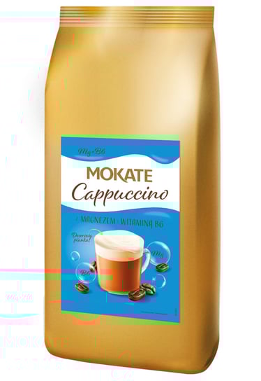 Napój Kawowy Kawa Cappuccino z Pianką Magnez + Witamina B6 800g Mokate Mokate
