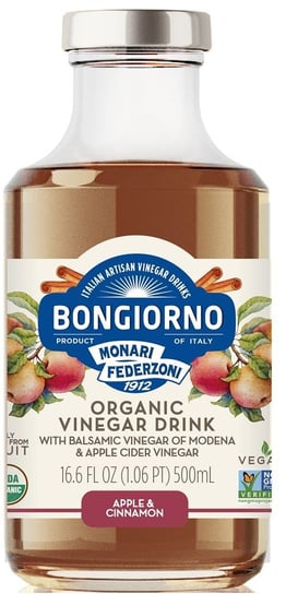 Napój o smaku jabłkowo - cynamonowym z octem balsamicznym z modeny bio 500 ml - bongiorno BONGIORNO